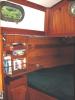 Aft cabin with workbench open